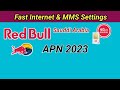 Redbull internet settings  how to set redbull access point