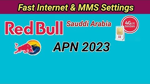 Redbull internet Settings | How To set redbull Access Point