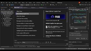 C# Client/Server Websockts Chat App with Visual Studio 2022 and GitHub Copilot AI