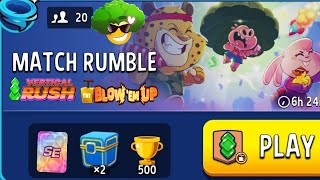 Match Rumble 20 Players | Vertical Rush + Blow'Em UP | Match Masters