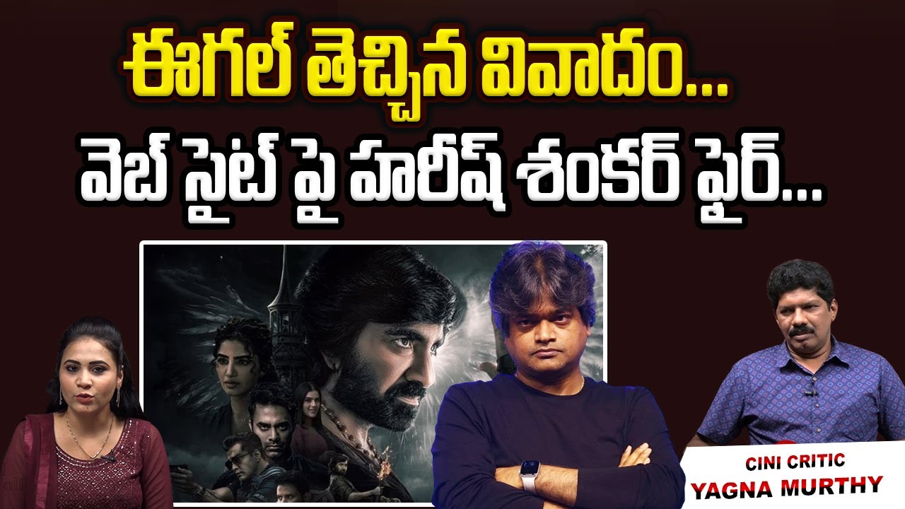 Director Harish Sankar Fires On Telugu Web Sites || Eagle Movie Sucess Meet || Wild Wolf Taja