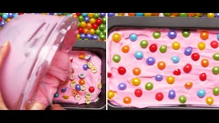 Easy No Churn Bubble Gum Ice Cream