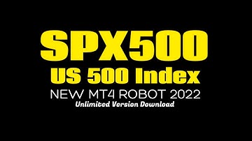 SPX500 Index EA - Back-TEST & Unlimited Version Download