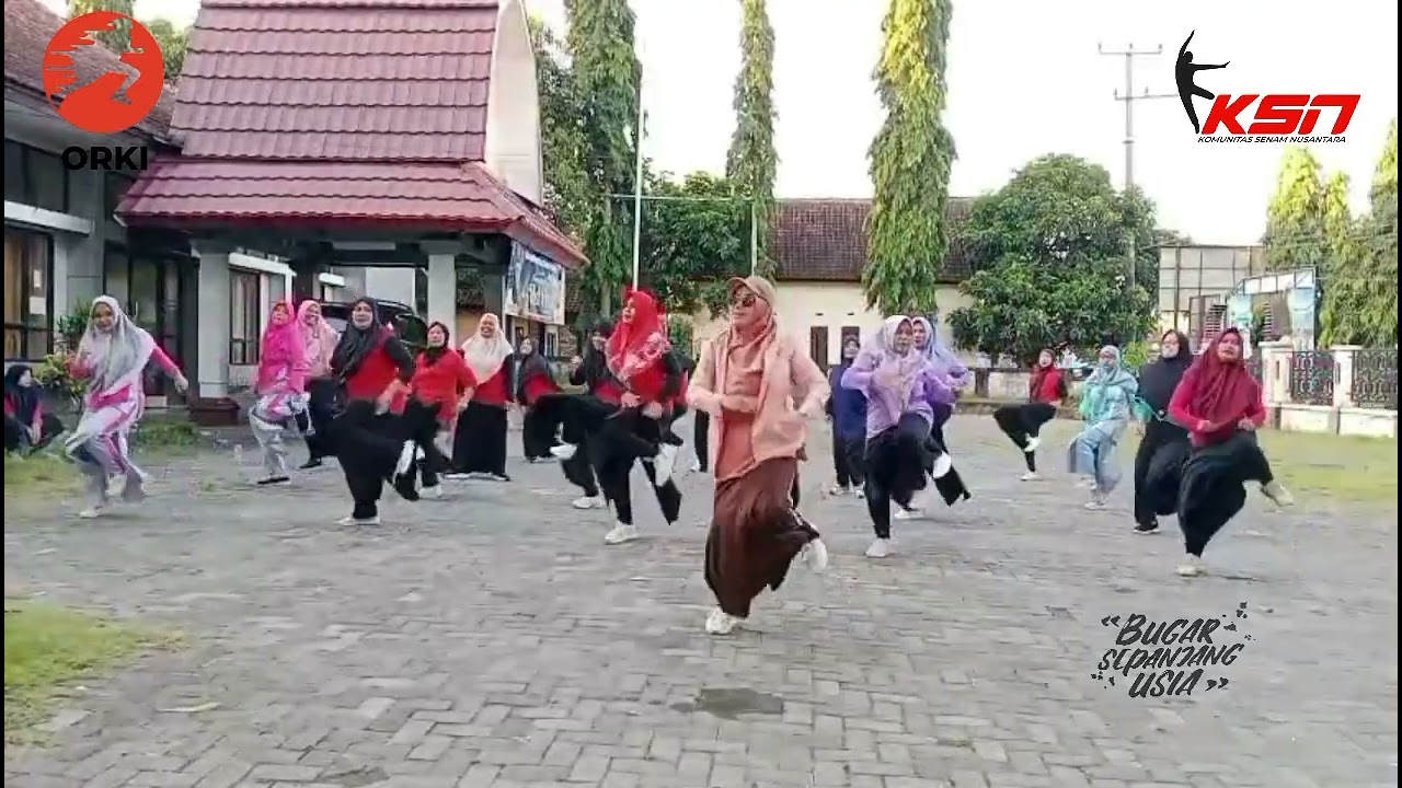 Senam Kreasi Bumblebee KSN Penujak Bersama Coach Nung Coreo by KSN Nusajaya #ksnttb #senam