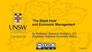 ‘The Black Hole’ and Economic Management by Professor Warwick McKibbin, AO