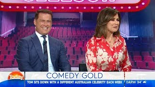 Tom Gleeson offers to reroast Karl Stefanovic