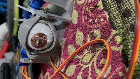 Eye Ball and eyelash movement using Arduino and Micro Servo