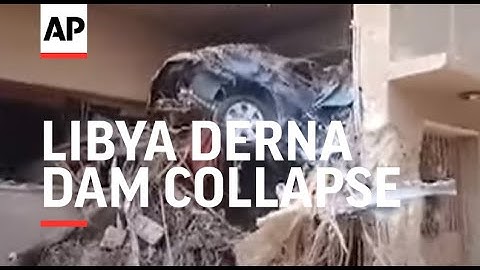 Libyan city of Derna devastated by deadly flooding