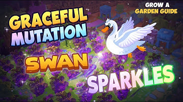 This Pet Visits Other Players?! - How to Get the Swan & Graceful Mutation Explained in Grow a Garden