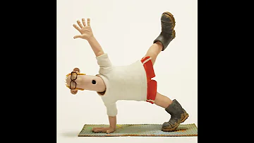 Farmer Yoga Side Plank Fart Shaun The Sheep Shorts 