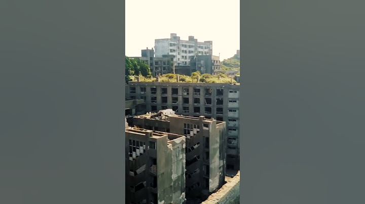 Abandoned Battleship Island Ghost Town