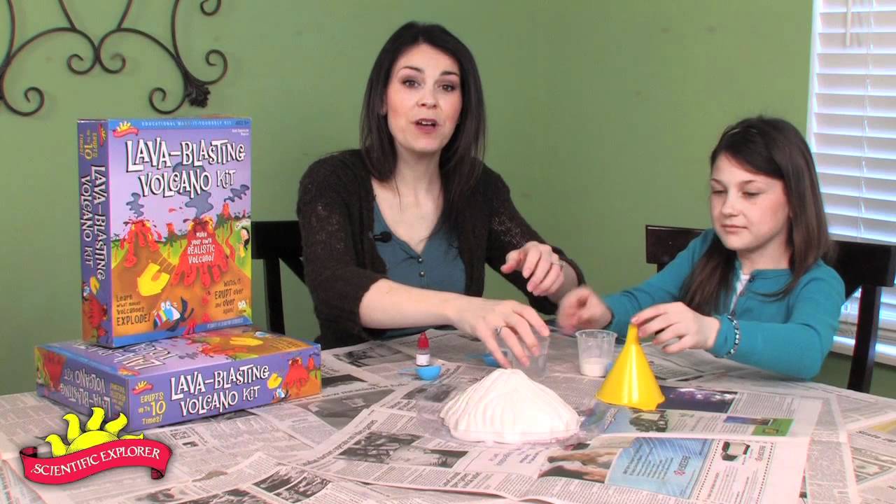 Scientific Explorer LavaBlasting Volcano Tutorial YouTube