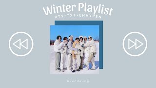 b t s • t x t • e n h y p e n ~ winter playlist