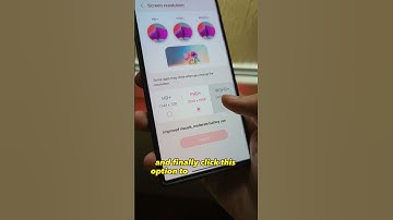Change Screen Resolution on Samsung #drfone #samsungtips #samsung #samsunggalaxy #tipsandtricks