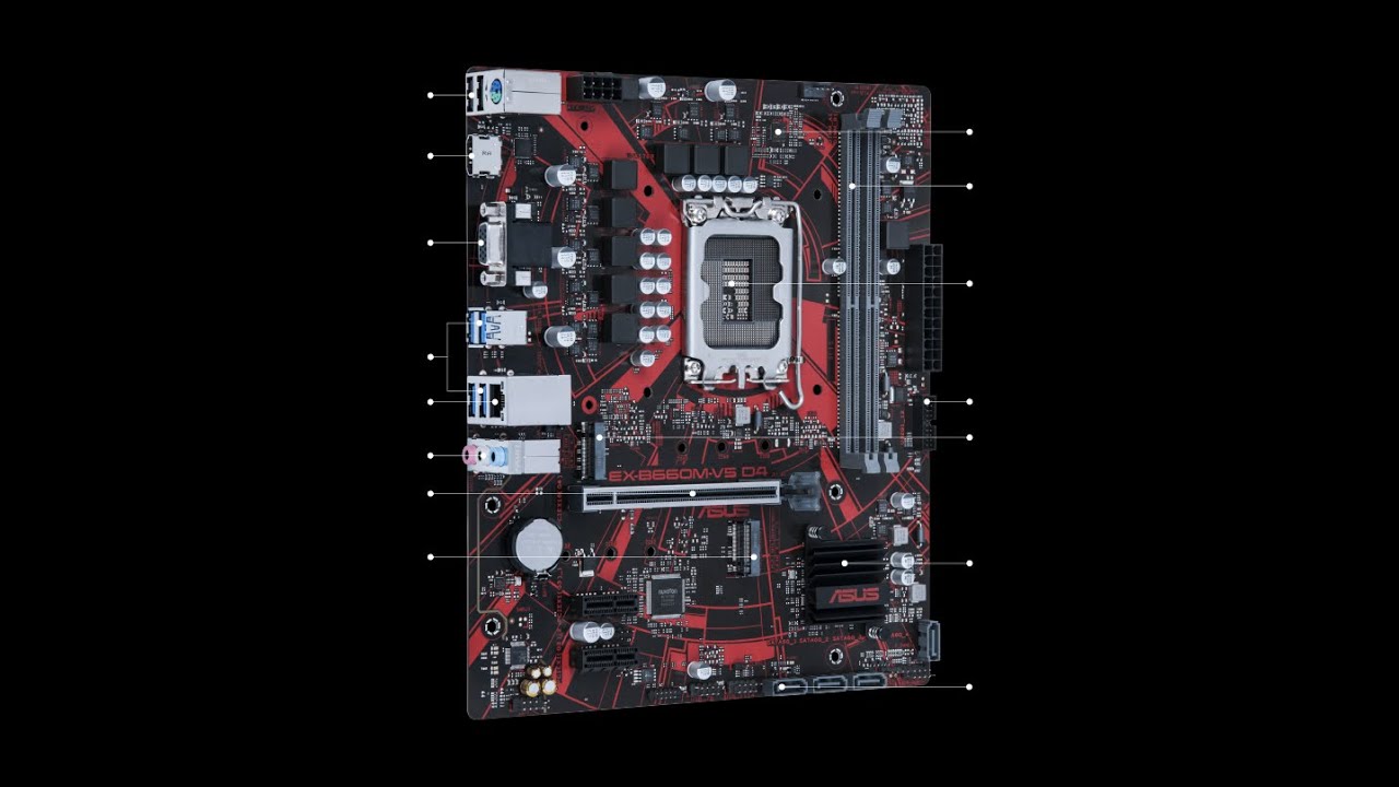 Budget Motherboard Asus EX B660M V5 D4 Motherboard Full Specifications ...
