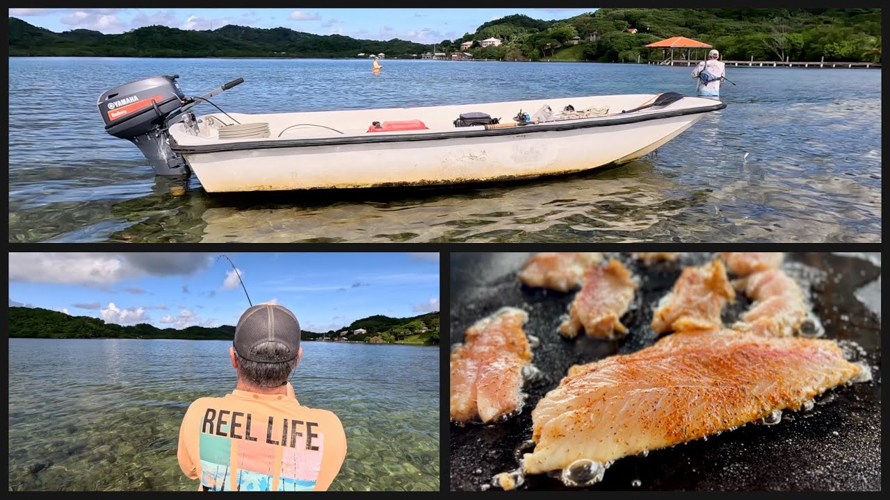 Exploring Caribe Point Bight (Roatan) - Catch & Cook