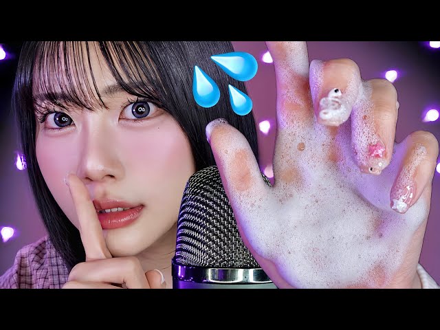 【ASMR】寝てるあなたにこっそりスキンケア🤫💤(No Talking/ロールプレイ)
