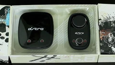 Unboxing: Astro A40 Gaming Headset (2011)