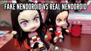 REAL NENDOROID VS FAKE NENDOROID [KAMADO NEZUKO NENDOROID UNBOXING]