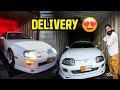 Finally apni new supercar supra mk4 ki delivery lehi li 