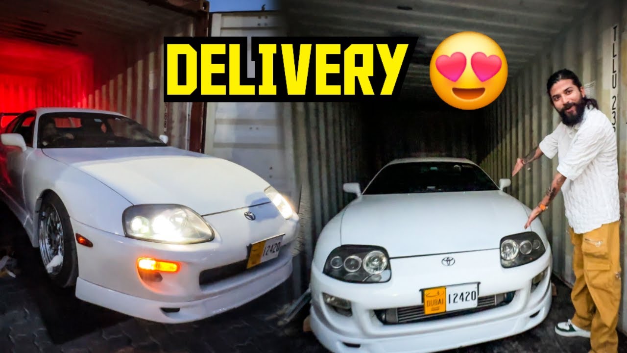 Finally Apni New Supercar Supra Mk4 Ki Delivery Lehi Li 😍