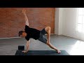 Strengthen core  improve balance  30min power yoga  with travis