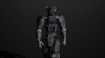 Robot soldier BD for Unreal engine 4 (ue4) marketplace