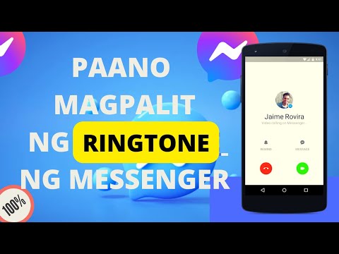 Ringtone | Paano baguhin ang Facebook Messenger ringtone sa Android at iOS.