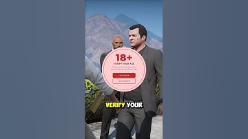 Age Verification In GTA 5 😭😭