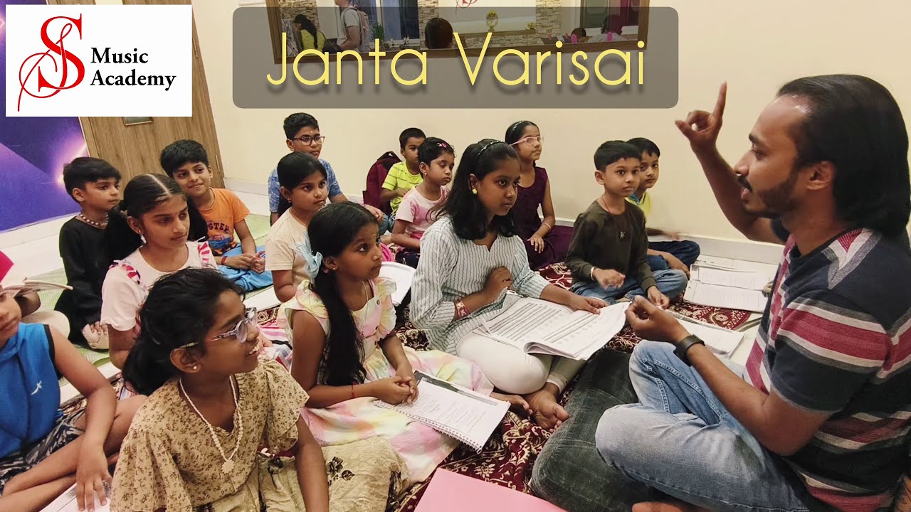 Janta Varisai | Practice Live Session | Carnatic Vocal | SS Music Academy | 2025
