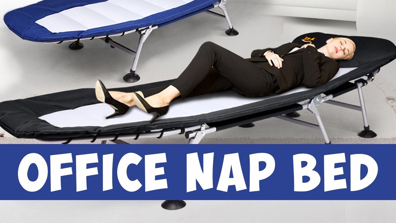 Office Nap Bed With Pillow Fold Chair - Adjustable Wrap-around Fold Bed