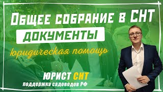 Общее собрание в СНТ: какие документы нужны председателю СНТ, чтобы не проиграть суд?