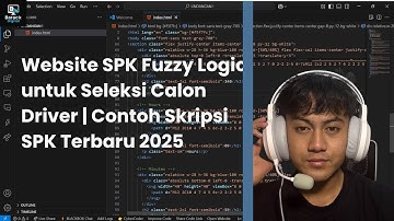 Website SPK Fuzzy Logic untuk Seleksi Calon Driver | Contoh Skripsi SPK Terbaru 2025