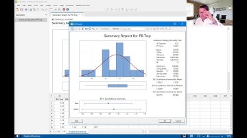 A Brief Introduction to the Graphical Summary using Minitab Version 20