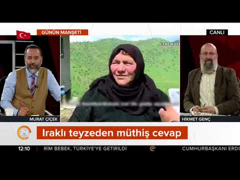 Kürt teyze Kürt gazeteciye Türk askeri dersi verdi