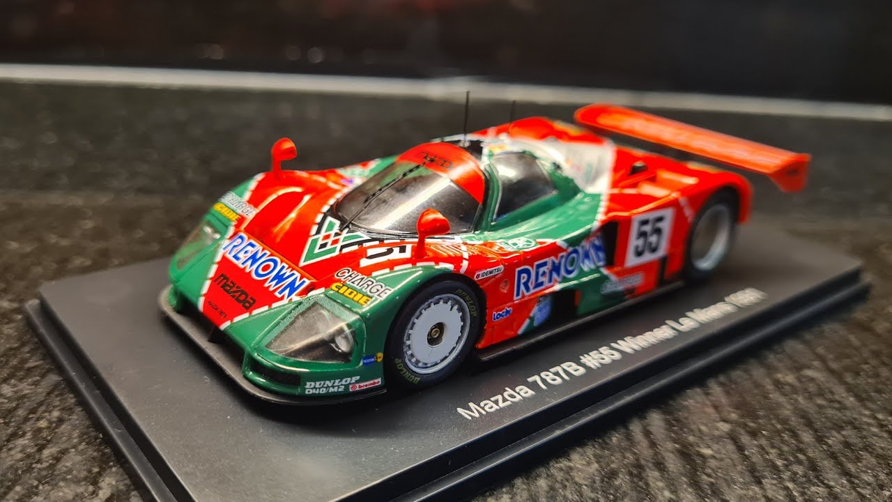 SPARK 1/43 RENOWN Charge Mazda 787B Le Mans 24 Hours Winner EUR 250,09