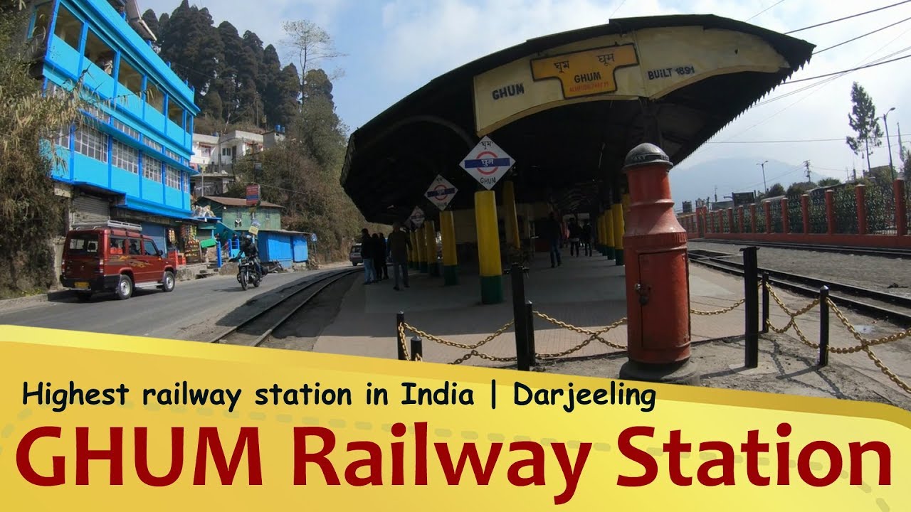 Image result for ghum railway station