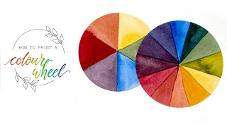 How To Make A Colour Wheel