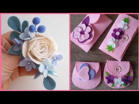 Video: Beautiful crafts for February 23 from felt