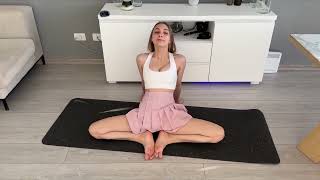 Mini Skirt Yoga Challenge Stretch & Flex