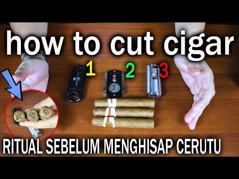 Video: 4 Cara Mudah Memotong Cerutu Tanpa Pemotong