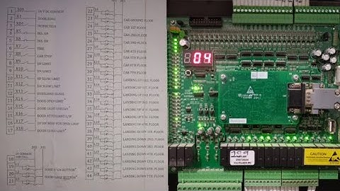 MRL LIFT MONARCH NICE 1000+ CONTROLLER PANEL GEARLESS MOTOR SOLUTION MANUAL USE SOLVE ||