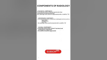 Medical coding components of radiology guidence|CPC exam|radiology coding|
