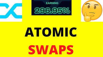 What are Atomic Swaps..... Is SNX a sleeping Giant??