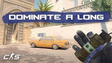 CS2 Dust 2 - How to take LONG on T-Side!