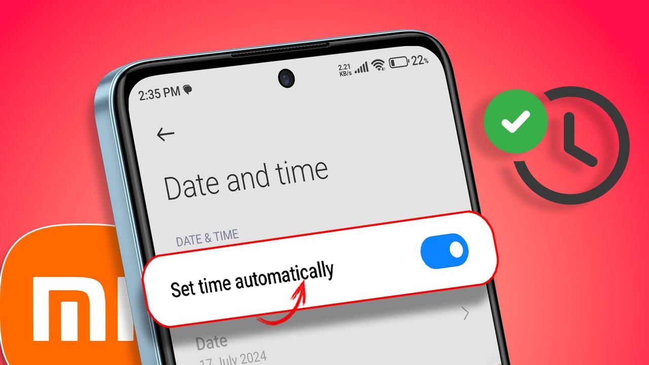How to Set Time Automatically on Xiaomi Phones | Enable Automatic Time ...