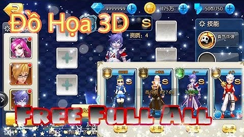 Bạo Loạn Học Đường 3D  - Full Vip - Full Kim Cương - Full All - Game 3D - Review Game - NanhKo GM