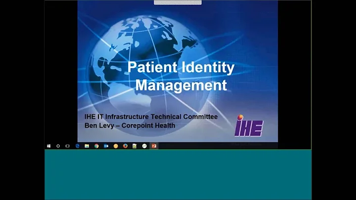 IHE Brazil Webinar - Introduction of IHE PIX PDQv3 Profiles