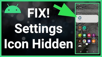 Android Setting Icon Missing / Not Showing On Home Screen