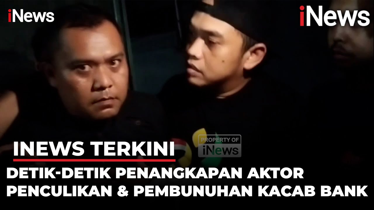 FULL Detik - Detik Penangkapan Aktor Penculikan & Pembunuhan Kacab Bank  | iNews Terkini (27/8)